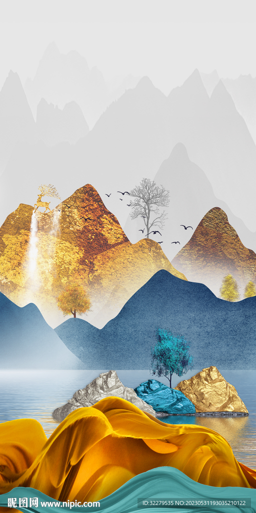 新款 高端奢华玄关 tIF分层