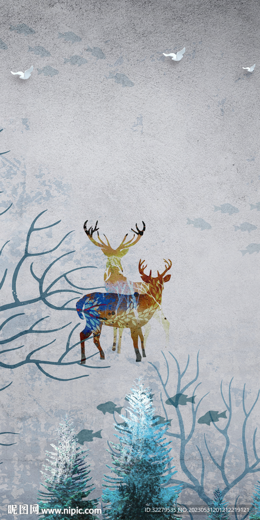 最新 欧式奢华玄关 TIF分层