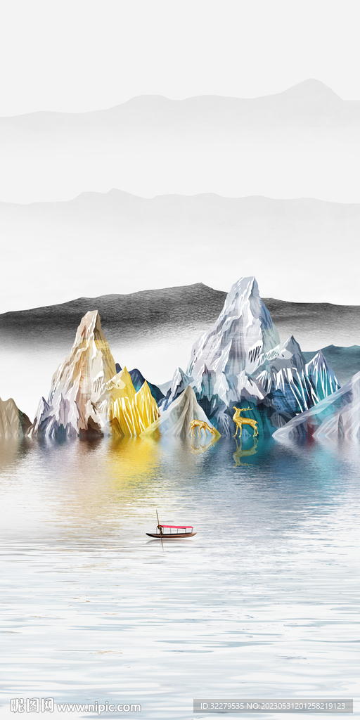 高清 现代别墅玄关 TIf分层