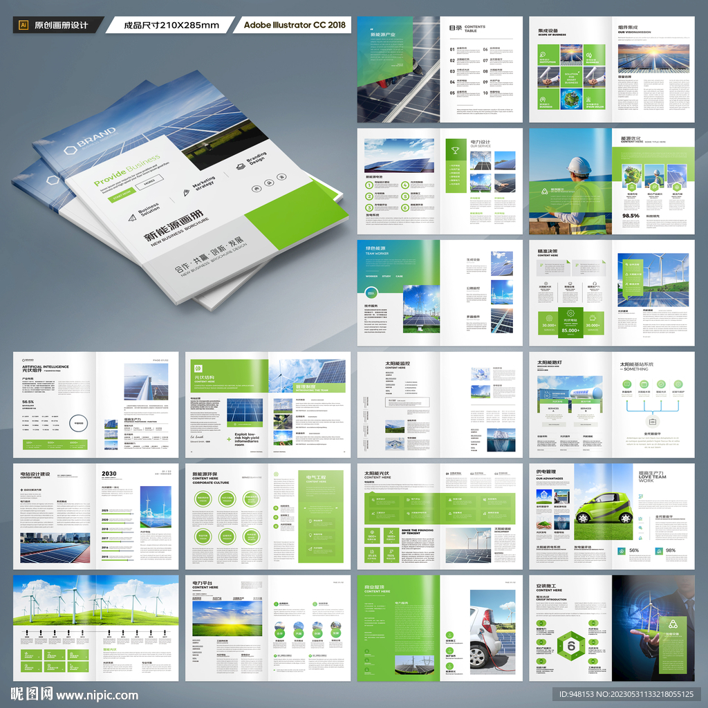 新能源宣传册