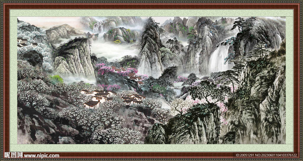 大厅山水