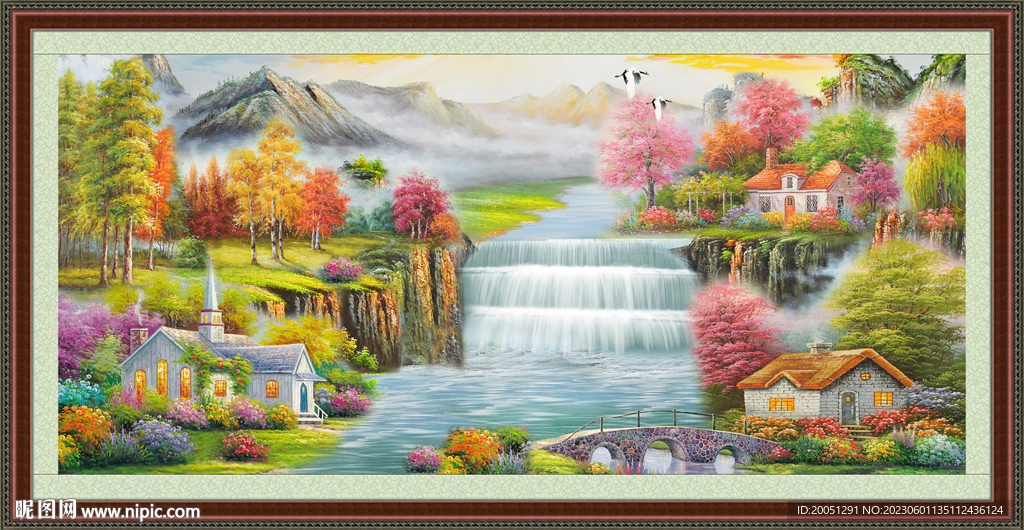 风景油画