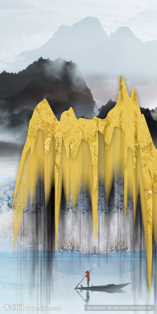 高清 最新山水玄关 TiF分层