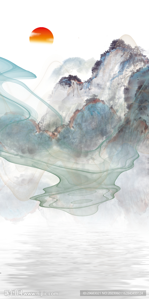 高雅 最新山水玄关 TiF分层