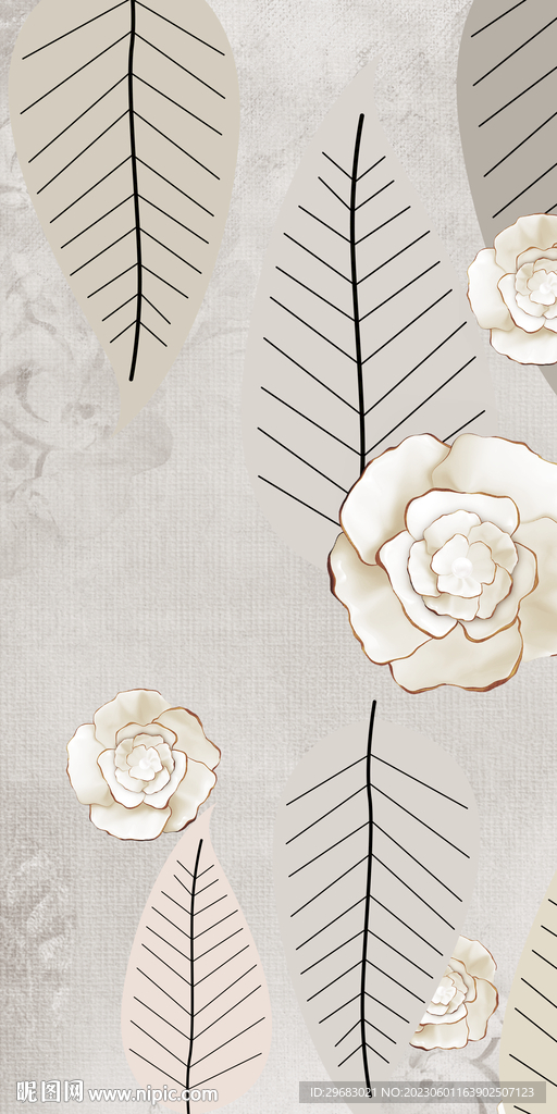 简约 极简高档玄关 tIf分层