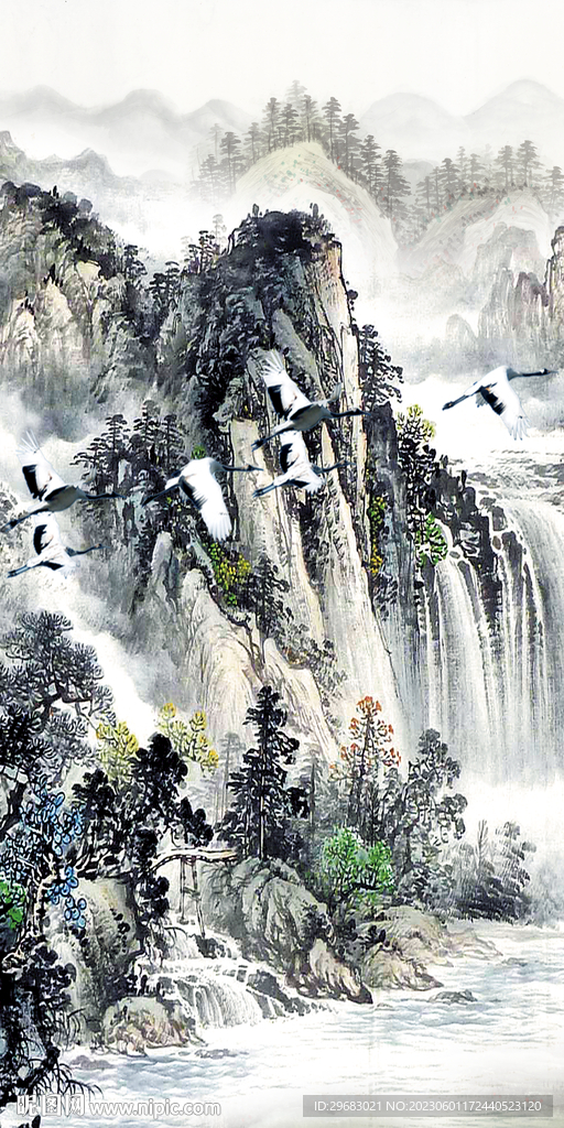 古风 简约新款玄关 TiF分层