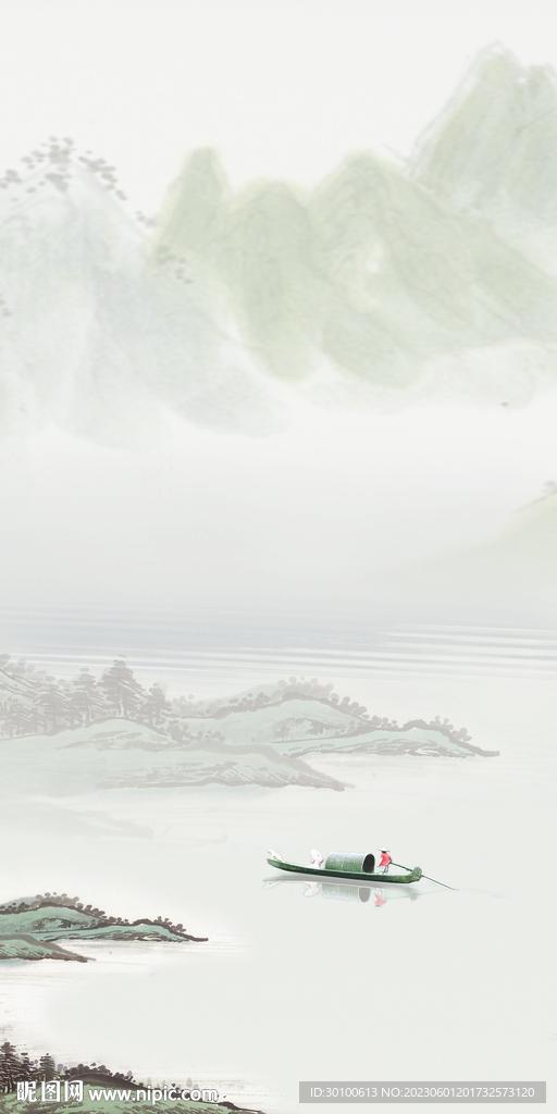 极简 山水新品玄关 TiF分层