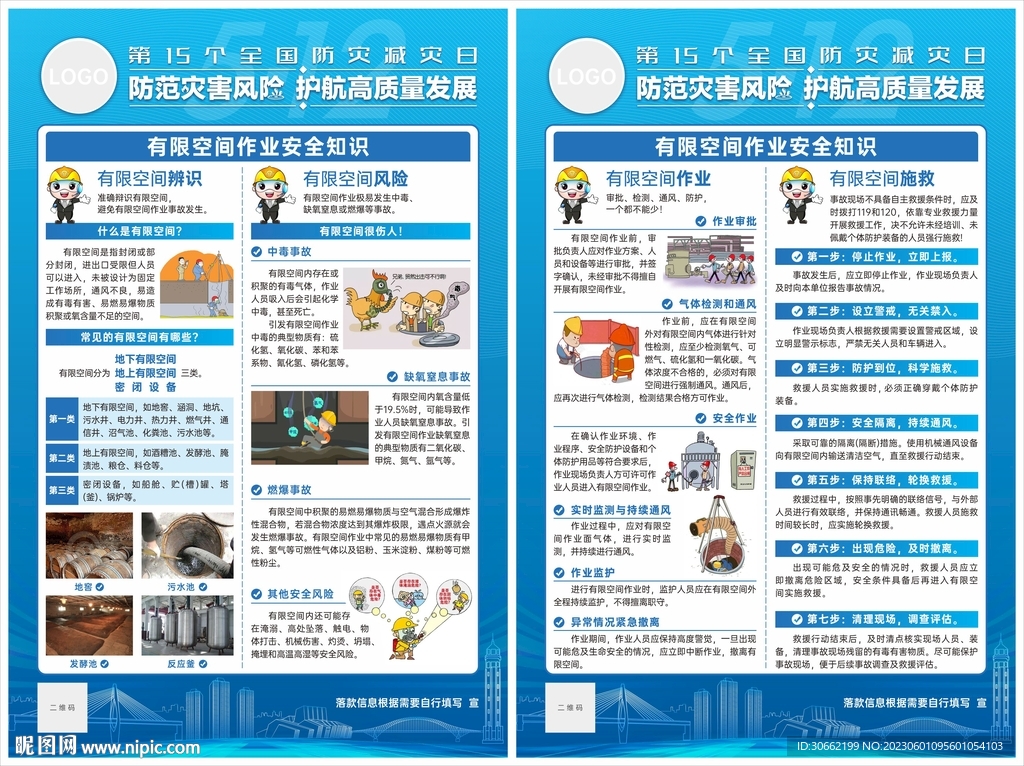 有限空间作业安全知识挂画