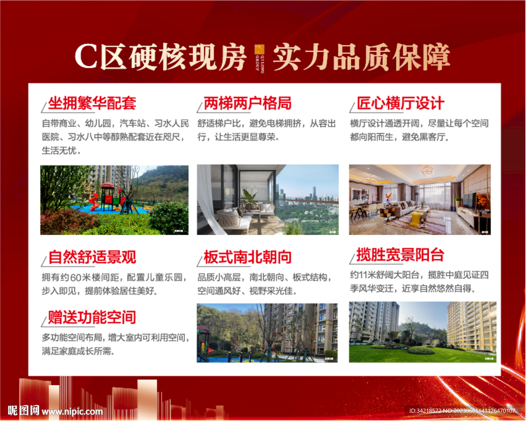 地产品质保障海报