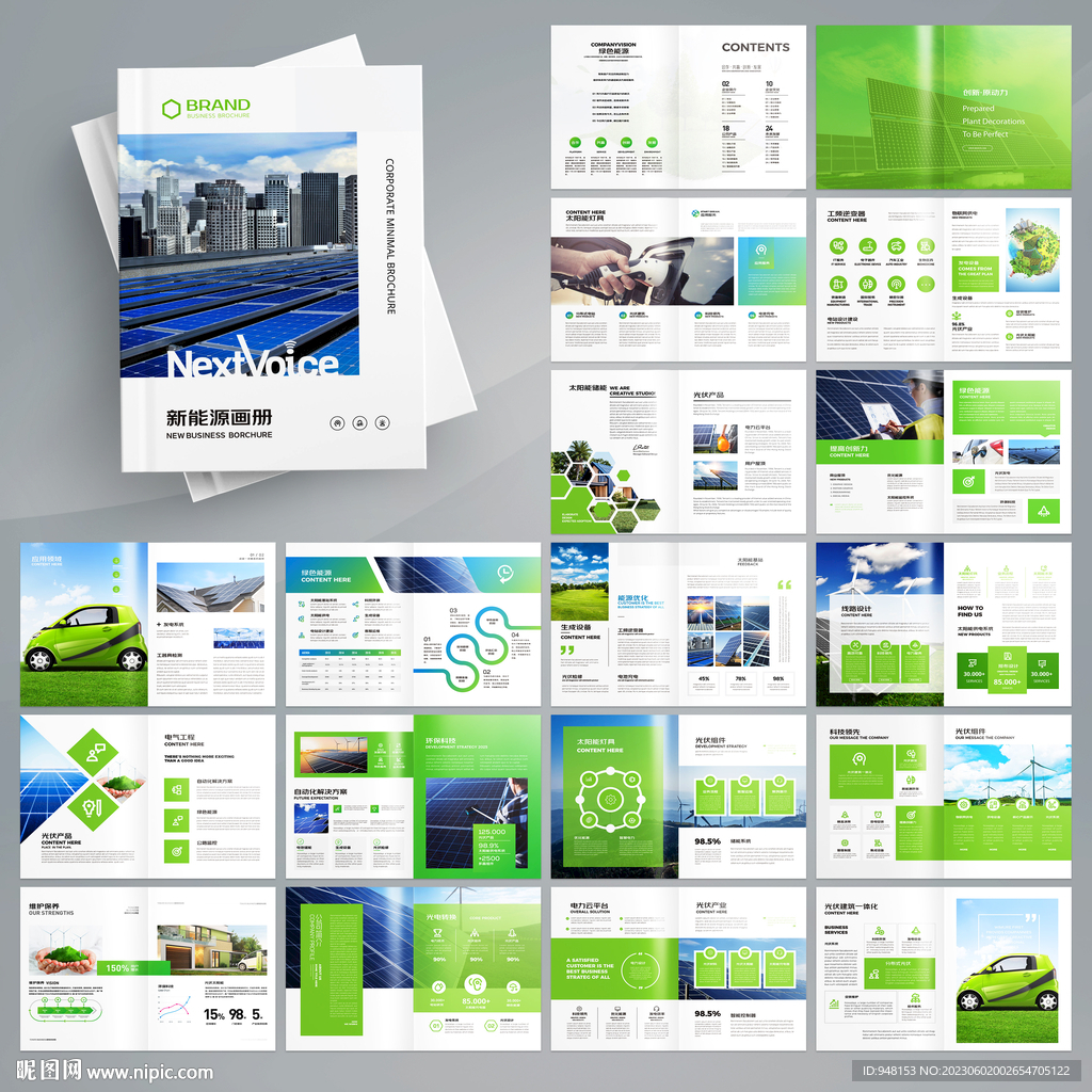 新能源宣传册