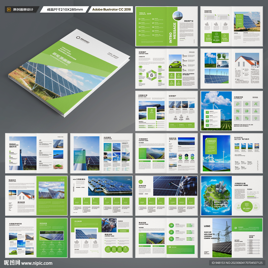 新能源宣传册