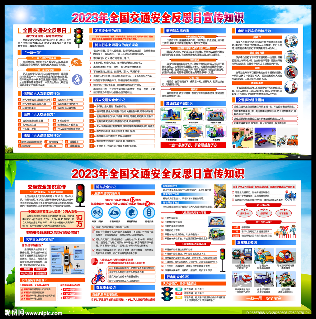 交通安全知识宣传栏