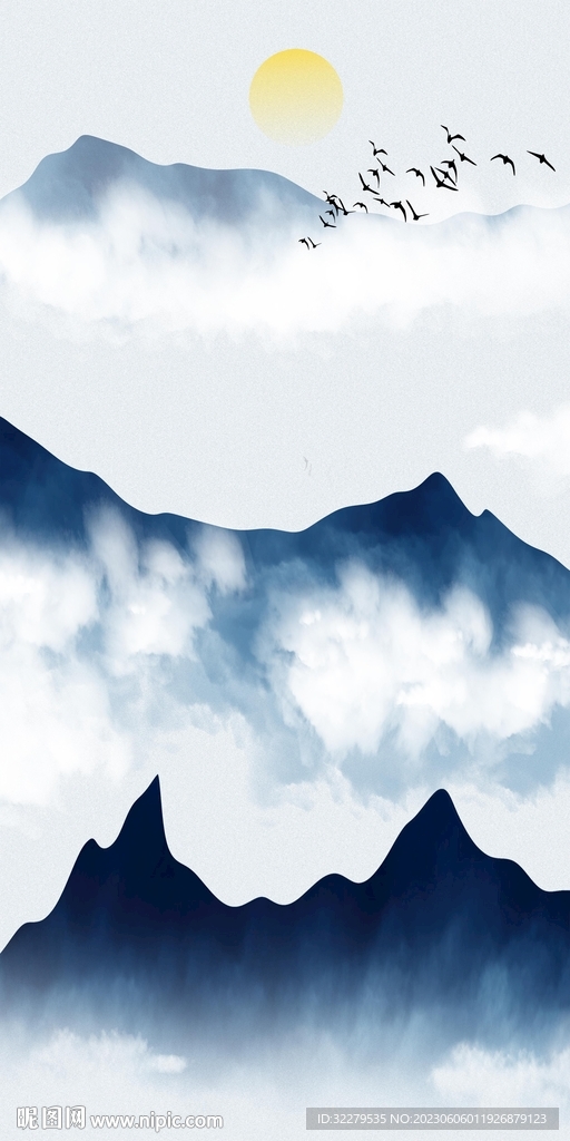 现代 新款背景玄关 TIf分层