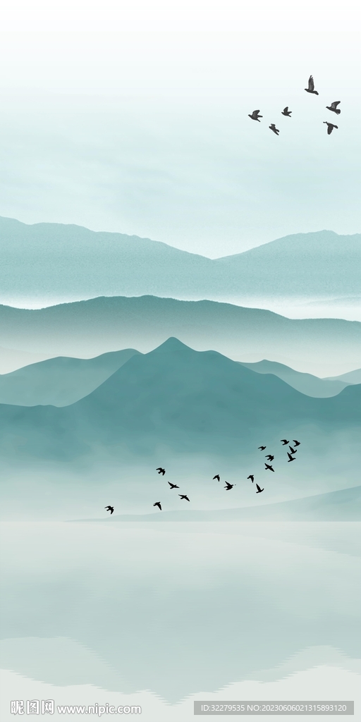 人气 中式背景玄关 tIf分层