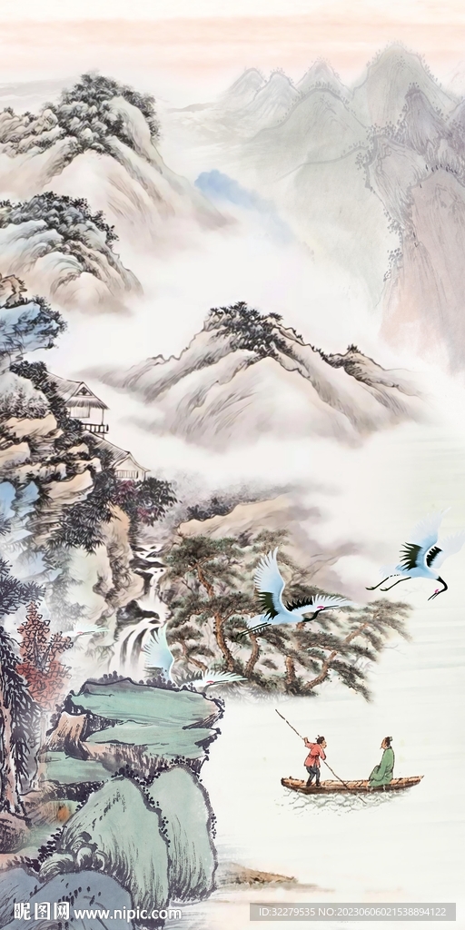 最新 意境高清玄关 tIf分层
