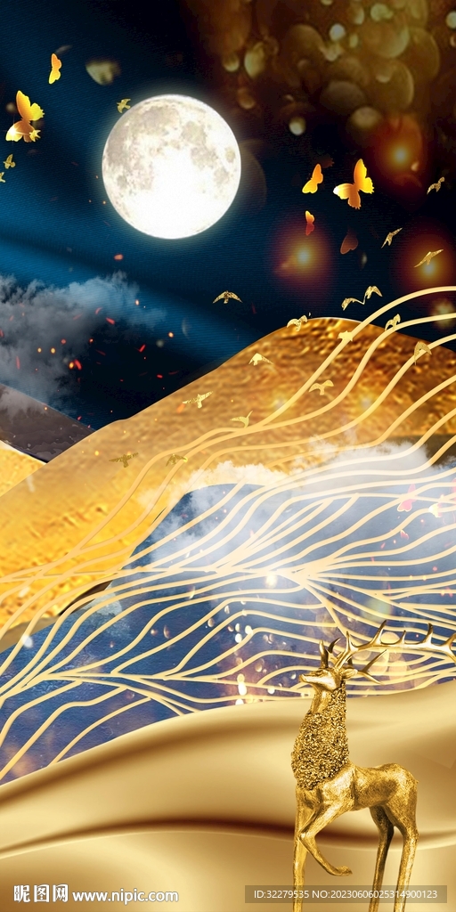 别墅 现代奢华玄关 tIf分层