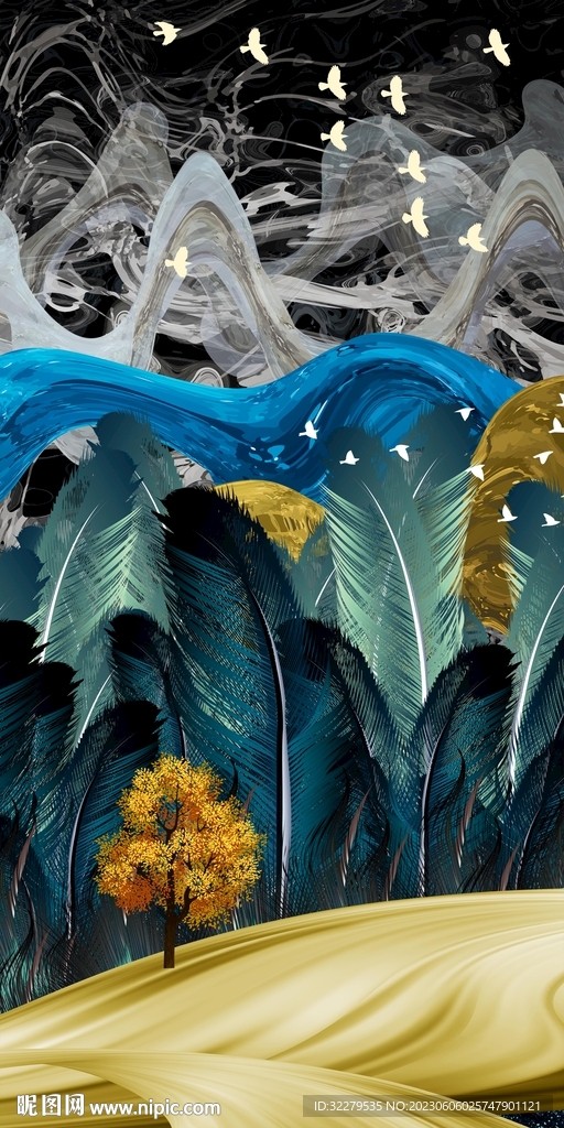 新款 现代奢华玄关 tIf分层