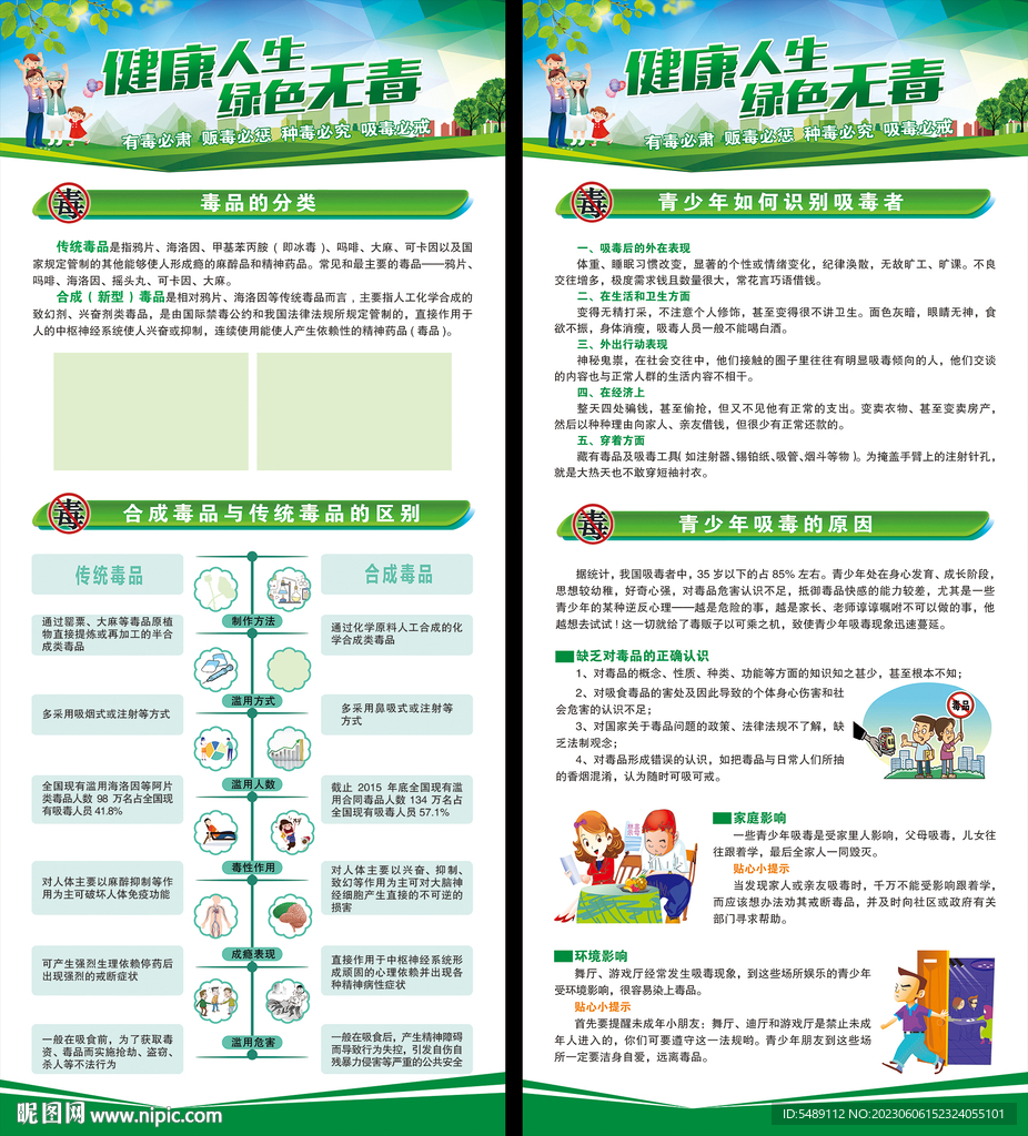 禁毒展架
