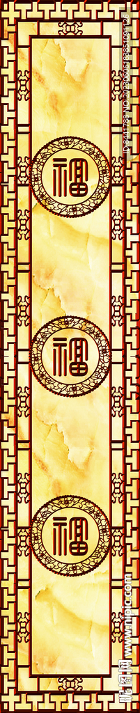 中式吊顶花纹
