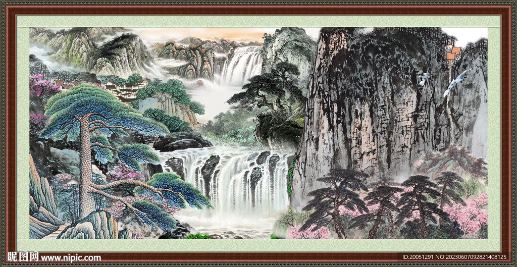 山水画 