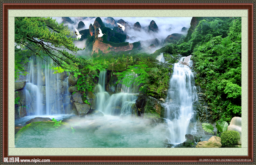 山水风景画