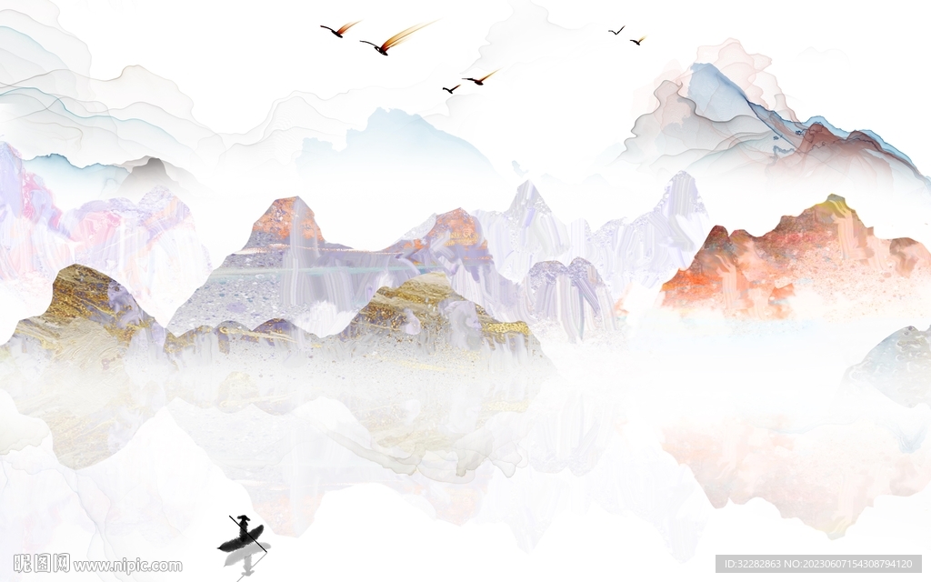 别墅 最新爆款山水 TIf分层