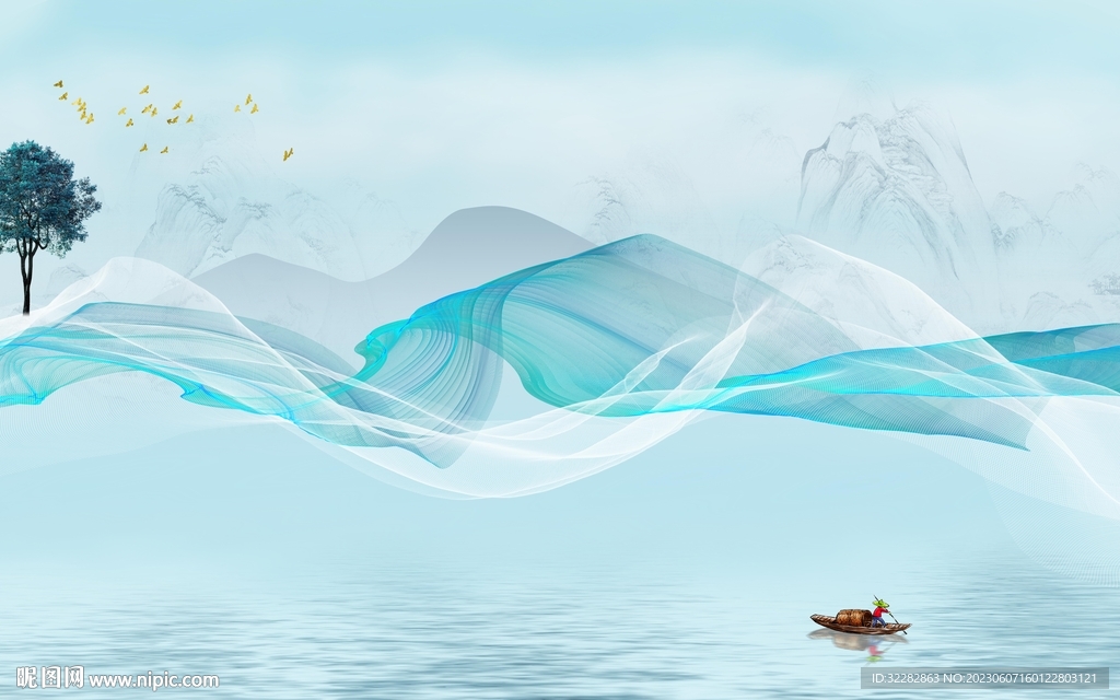 高清 最新爆款山水 TIf分层