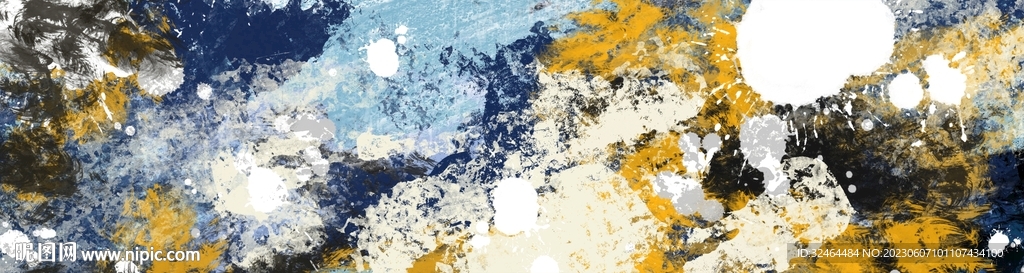 抽象油画