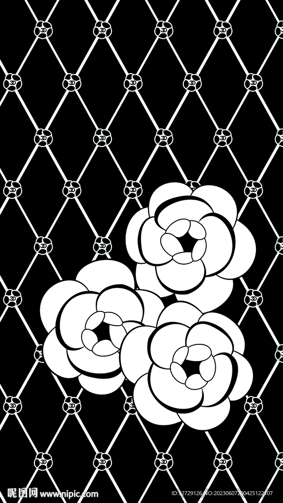 定位花