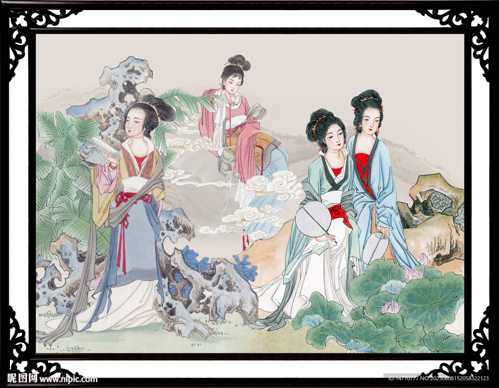 仕女图 
