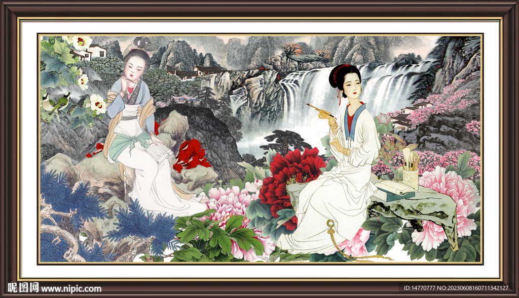 仕女图 