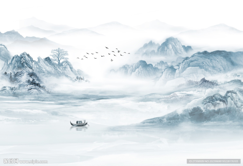 新中式山水