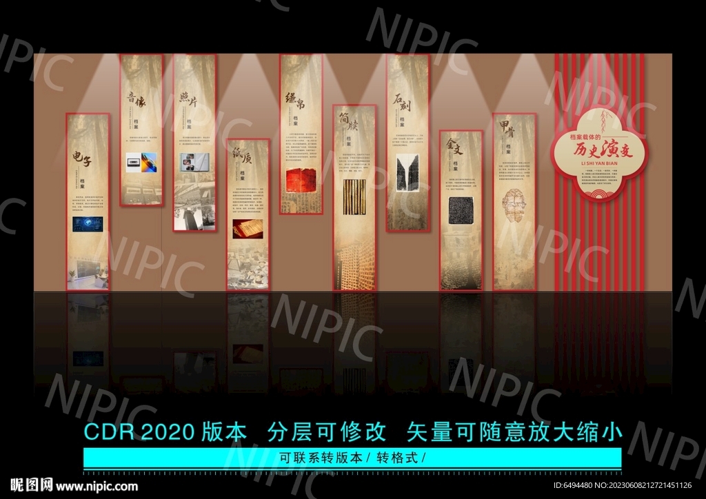 档案载体的历史演变.