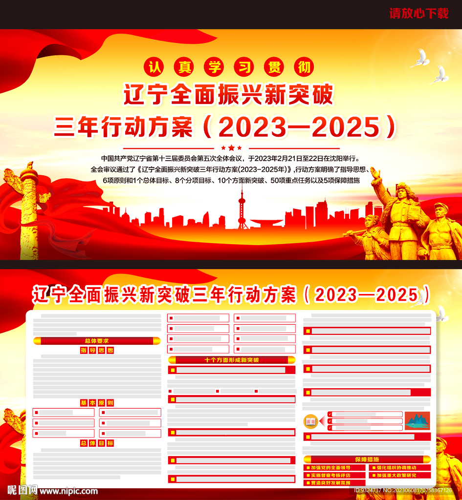 辽宁全面振兴新突破三年行动方案