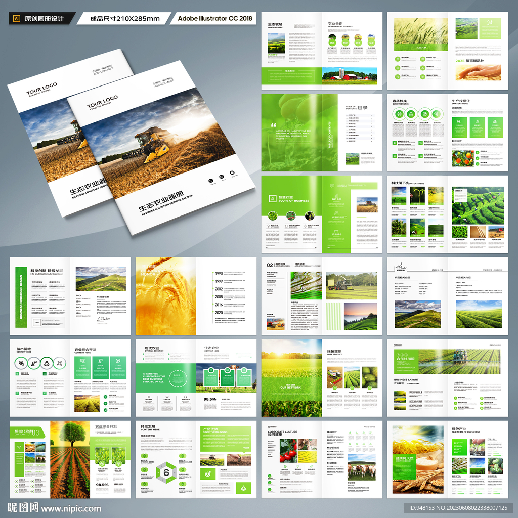 农产品画册