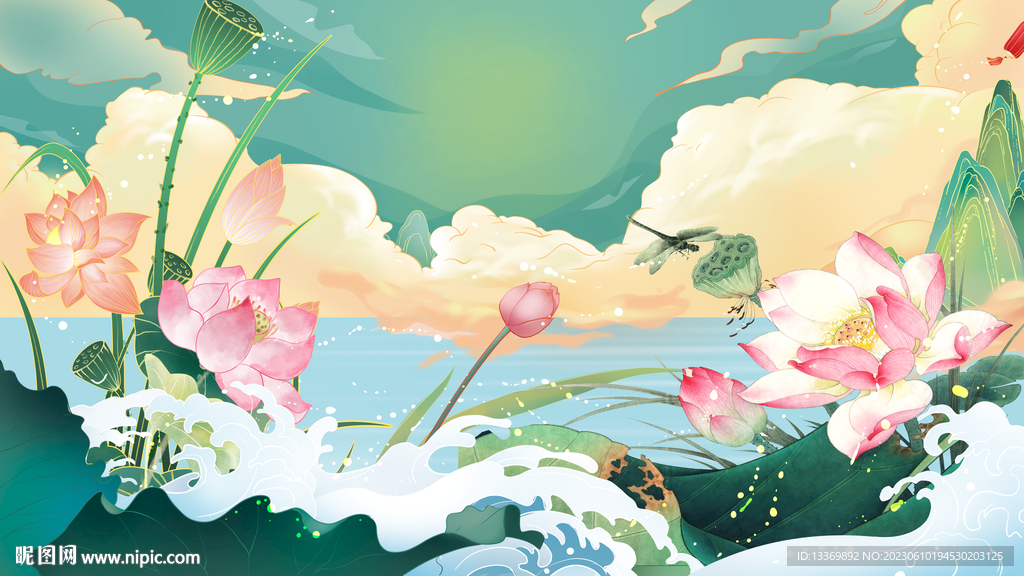 荷花