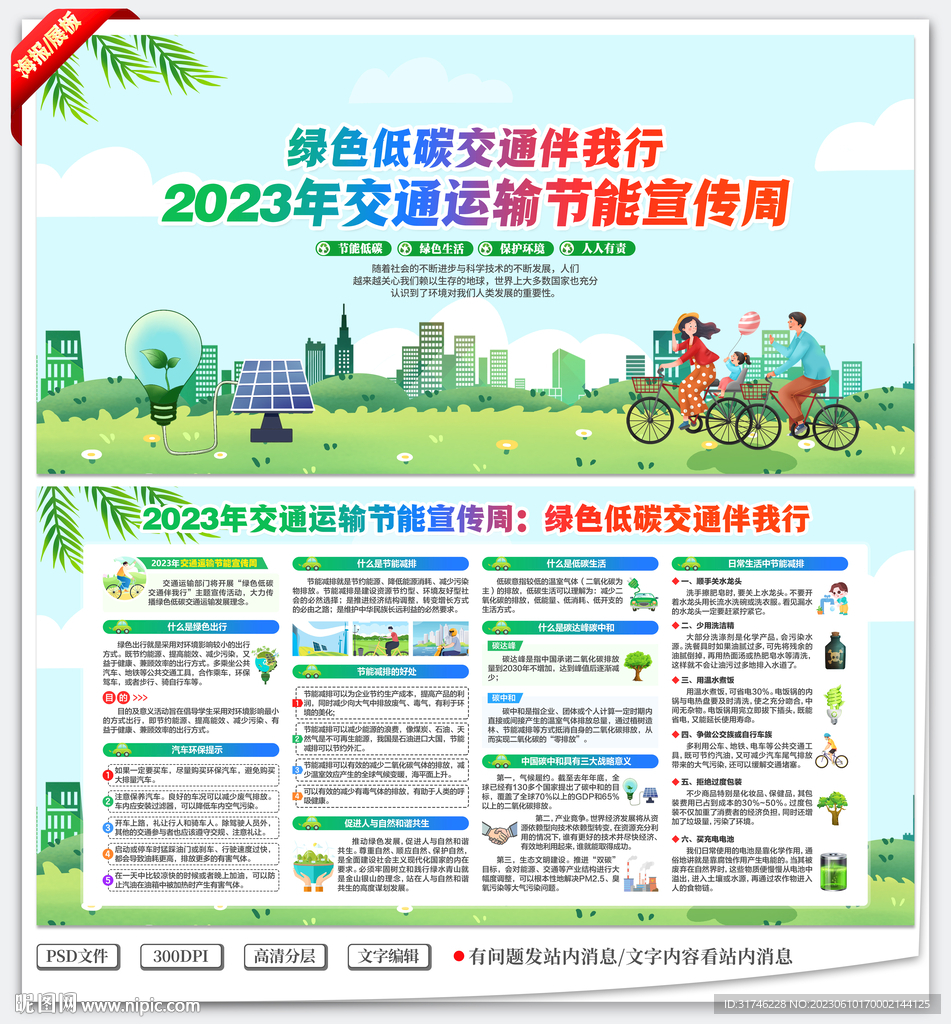 2023年交通运输节能宣传周