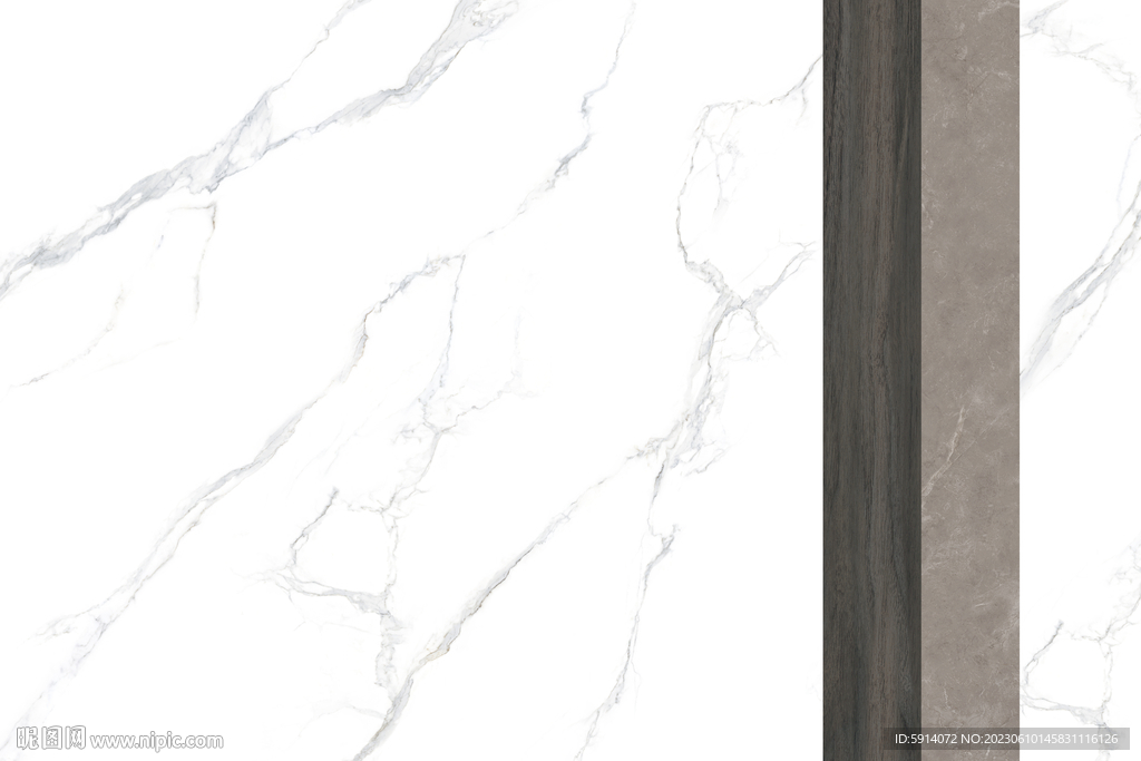 爵士白 灰白根大理石背景墙