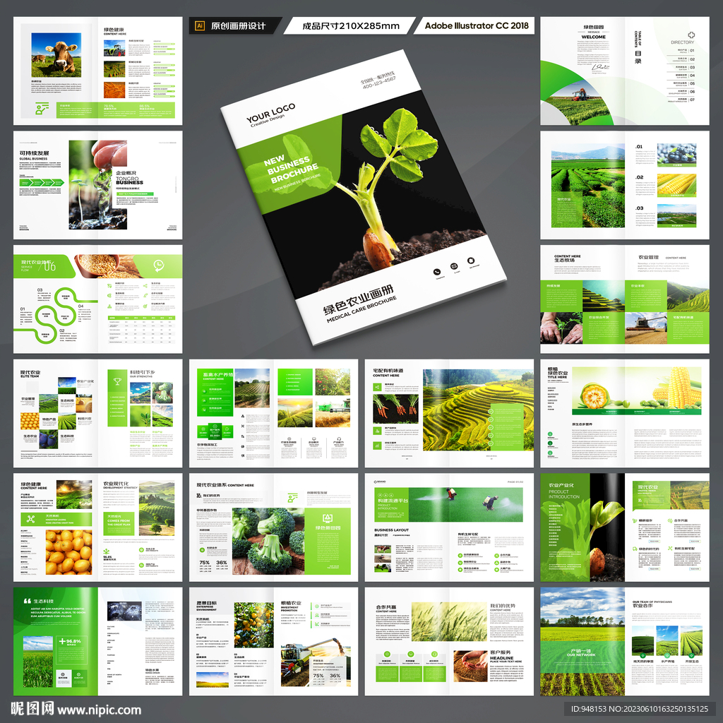 绿色农业画册