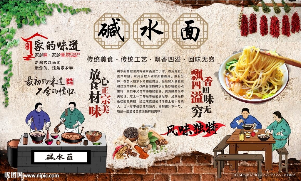 碱水面
