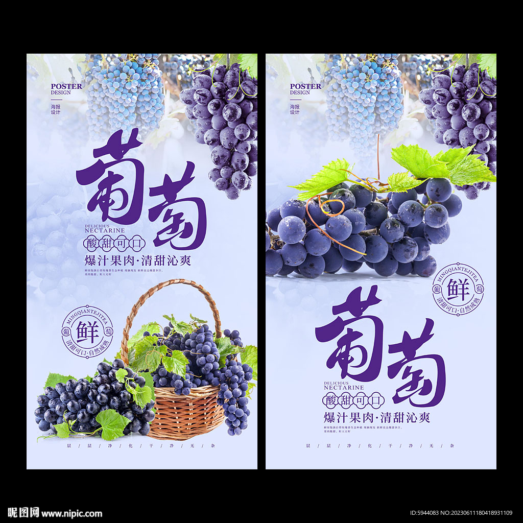 葡萄海报