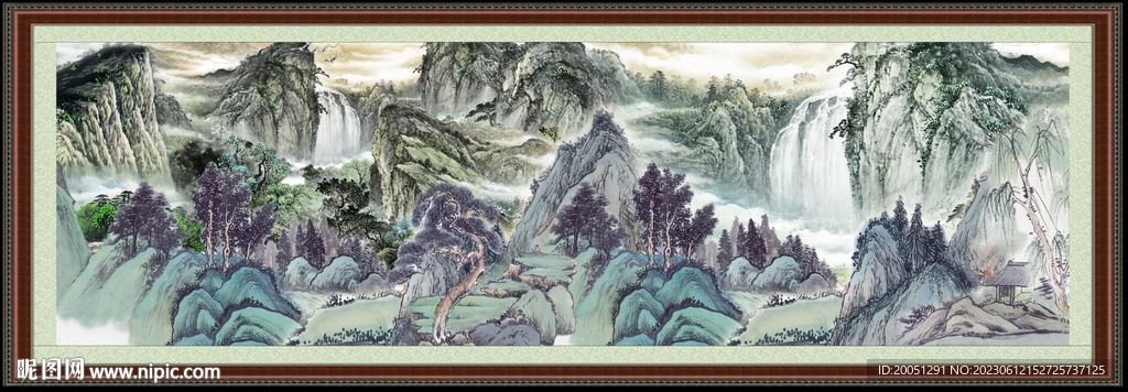 山水风景画