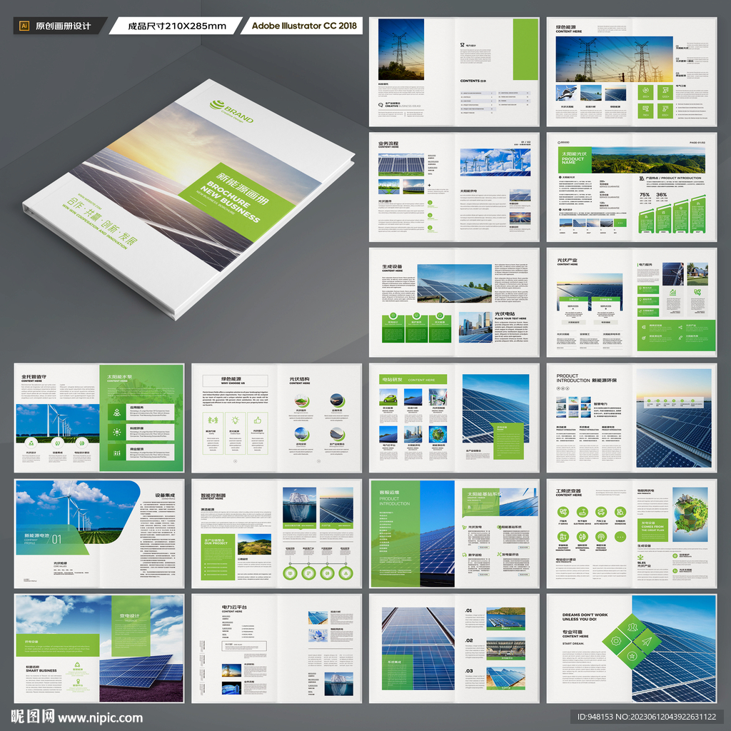 新能源宣传册
