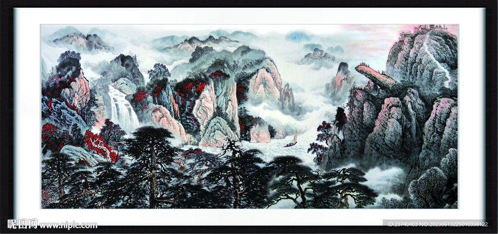 风水画 