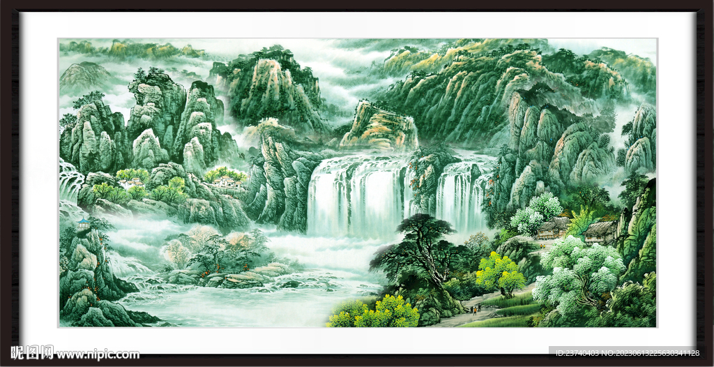 风水画 