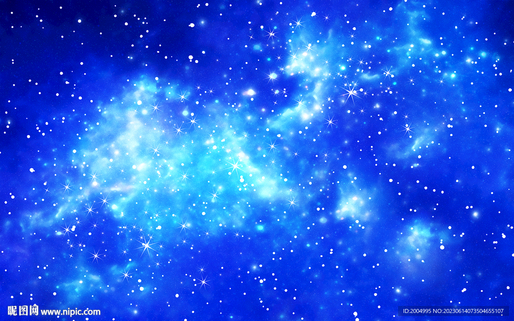 蓝色星空
