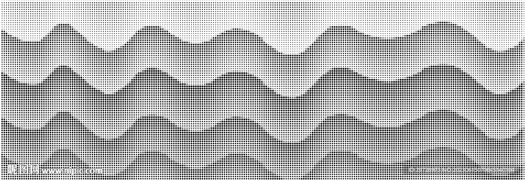 渐变圆点激光镂空