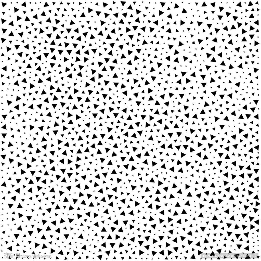 大小三角形镂空