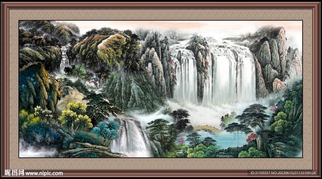 山水画 