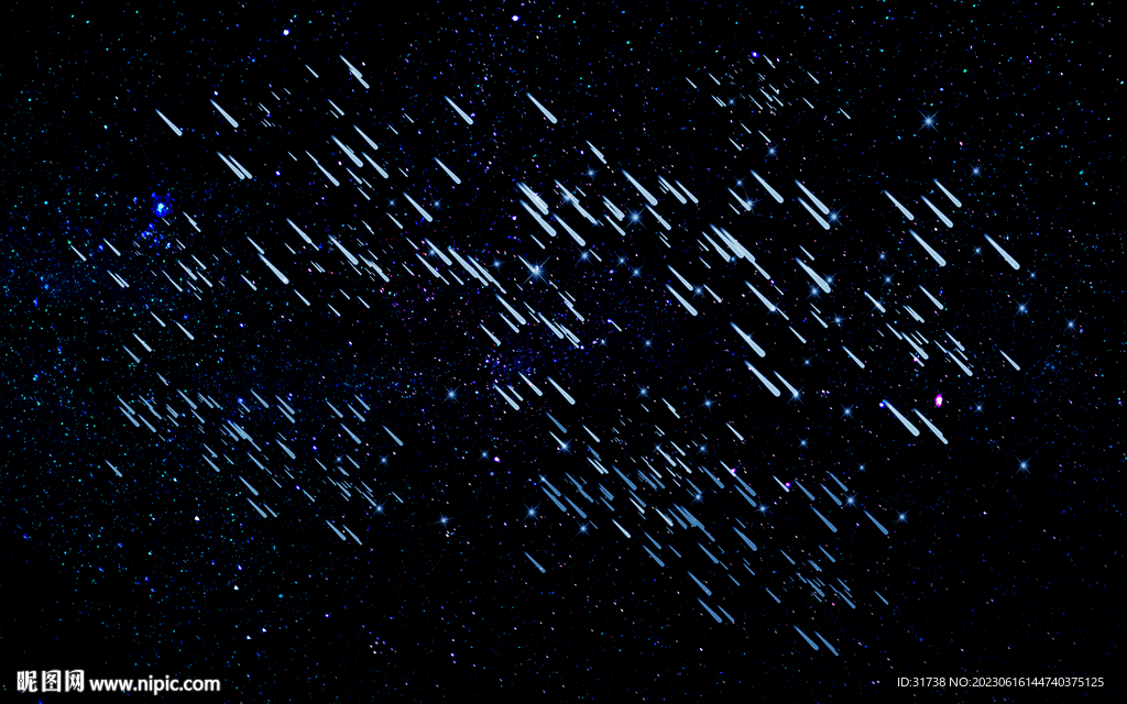 黑色星空背景墙